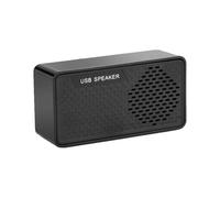 Housoutil Soundbar USB Plug And Play per Laptop Mini Subwoofer Speaker Altoparlante Nero Soundbar Surround per Computer Tablet Smartphone Videogiochi