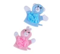 Housoutil Spugna da Bagno per Bambini Bagnoschiuma Spugne da Bagno per Bambini Asciugamano da Bagno per con Cartoni Animati