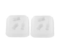 Housoutil Stampo in Silicone a Forma di Gatto 2 Pezzi Piccolo Resistente a Caldo e Freddo per Cioccolato Caramelle Gelatina Cupcake e Sapone per Dolci Fatti in Casa e Decorazioni