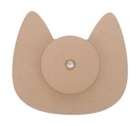 Housoutil Stampo per Piatti Piani in Ceramica a Forma di Gatto in Legno, Pratico e Maneggevole, Dimensioni 23x20,6x3,1 Cm, per Creazioni in Argilla e Progetti Decorativi