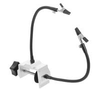 Housoutil Stazione Di Saldatura Flessibile Con Braccia Regolabili e Morsetti Due Artigli Kit Professionale Per Circuiti e Schede Elettroniche Struttura Stabile e Sicura Design Pratico Per