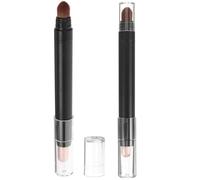 Housoutil Stick per Cosmetici degli Occhi Doppio 2 Pezzi Applicatore Morbido e Resistente per Ombretto Matita Duo Facile da Usare e Portatile