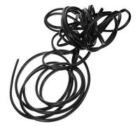 Housoutil Striscia Sigillante per Guarnizioni Impermeabili per Porte e Finestre in Silicone Rubber Nero, Design Stagna e Flessibile Contro Vento e Polvere