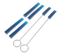 Housoutil Strumenti di Accordatura per Pianoforte che Non Danneggia le Corde Kit 6 Pezzi in Gomma Blu, Stop Suono Sicuro Accessori per Principianti e Professionisti per Principianti e