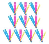 Housoutil Strumenti per Infilare Cordoncini 30 Pezzi Pinzette da Cucito e Guida per Spago, Utensili di Sostituzione Nastro Elastico Multicolore, Accessori per Cucito per Felpe e Pantaloni