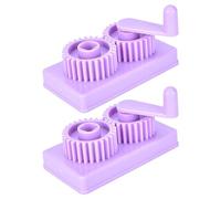 Housoutil Strumento per Quilling in Plastica 2 Pezzi per Effetti 3D Portatile per Artigianato Fai da Te e Decorazioni Handmade Carta