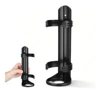 Housoutil Supporto da Parete Porta Estintore Portatile in Plastica Nero per Estintore Protezione Contro Incendi Veicolari per Auto e Barca