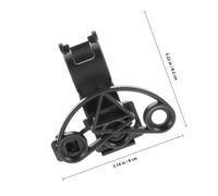 Housoutil Supporto per Volante da Gioco Nero in Abs, Facile da Installare e Regolabile, per Simulatore di Guida e Gioco Racing per Console di Nuova Generazione