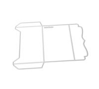 Housoutil Taglio Stampo Scrapbook fustellati Parola incantatori Fustella Scrapbook Fustella Album Decorazione fustellatura Fustelle per la Fabbricazione di Carte Acciaio Carbonio Silver