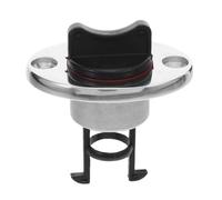 Housoutil Tappo di Scarico per Barca, Garboard Drain Plug in Acciaio Inossidabile e Plastica, per Barche, Impedisce Riflusso dell'Acqua di Mare