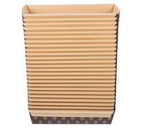 Housoutil Teglia da Forno Antiaderente per Plumcake e Pane Ondulato Stampo a Forma di Barca Grande Resistente Alte Temperature Set da 25 Pezzi per Cottura Uniforme e Uso Quotidiano in