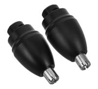 Housoutil Testine di Ricambio per Rifinitura Efficiente per Tagliacapelli Naso 2 Accessori in Plastica e Metallo e Cambio Rapido per Peli Naso e Orecchie