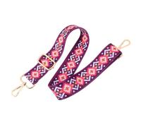 Housoutil Tracolla per Borsa Donna Regolabile, Stile Etnico, Poliestere | Ricambio per Tracolla Rotta, Fibbie Metalliche, Uso Quotidiano e Uscite Casual, per Borsa a Mano