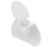 Housoutil Valvola di Ritegno in Pvc Bianco Design Compatto per Cucine e Bagni, Installazione Facile e Prevenzione Odori, Forma Rotonda Anti Reflusso Gas