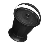 Housoutil Vasino Portatile per Adulti in Pp Design Antiscivolo e Coperchio, Comodo Bagno da Viaggio per Uso Outdoor e Indoor, Toilette Chimica Portatile Compatta