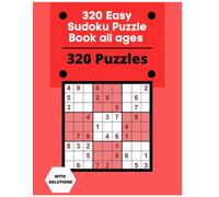Houss Edition 320 Easy Sudoku Puzzle Book all ages (Tascabile)