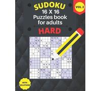 Houss Edition Hard Sudoku 16 X 16 Puzzles - volume 2 (Tascabile)