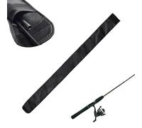 Housse Canne Pêche - 85 Cm/33,46 Pouces Protection Portable Réutilisable pour Lancer Glace Mouche | Accessoire Durable Transport Rangement Extérieur Équipement Sportif Pêcheurs
