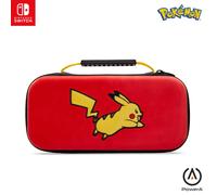 Housse Gamebag - PowerA - Nintendo Switch OLED - Saut di Pikachu - Coque robusta - Ripostiglio sicuro