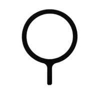 Housse Magnétique Pour Téléphone - Autocollant Magnétique Pour Mobile | Feuille D'Aimant Pour Support Charge Sans Fil Pour Hommes, Femmes, Appareils Électroniques, Voyage, Bureau, Voiture, Extérieu
