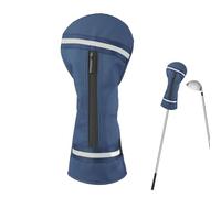 Housses De Tête De Club De Golf - Fermeture Élastique Douce Et Enveloppante, Protège-Têtes Pour Bois Avec Doublure Pelucheuse Résistante | Housse De Golf, Accessoire Pour Hommes Femmes Cadeau Noël