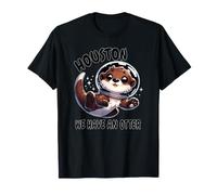 Houston Abbiamo Un Gioco di Parole lontra Maglietta
