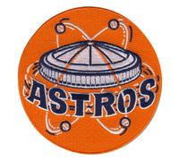 Houston Astros Arancione Rotondo Manicotto Emblema Toppa Maglia Ritorno Al