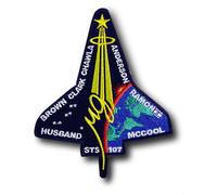 Houston Astros Sts-107 Columbia Spazio Shuttle Nasa Memorial Toppa (2003) Maglia