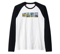 Houston City, Houston Texas Tour turistico Houston Vacanze Maglia con Maniche Raglan