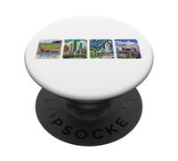 Houston City, Houston Texas Tour turistico Houston Vacanze PopSockets PopGrip Adesivo