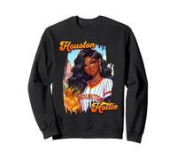 Houston Girl I Love Houston Hottie da Donna Carina Felpa