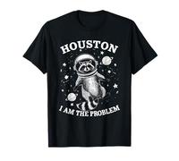 Houston I Am The Problem Funny Space Lovers Astronauta Maglietta