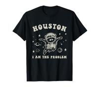 Houston I Am The Problem Funny Space Lovers Astronauta Maglietta