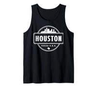 Houston, Orizzonte, Città, Viaggio, Texas, Palme Canotta