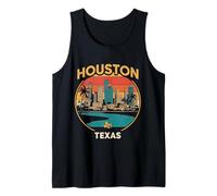 Houston, Orizzonte, Città, Viaggio, Texas, Palme Canotta