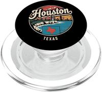 Houston, orizzonte, città, viaggio, texas, palme PopSockets PopGrip per MagSafe