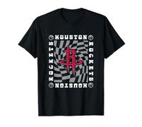 Houston Rockets Retro Scacchiera Wave della NBA Maglietta