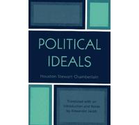 Houston Stewart Chamberlain Political Ideals (Tascabile)