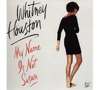 Houston,Whitney - My name is not Susan (Logic Remix/Ext., black cover with red letters)