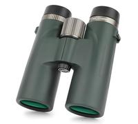 Housunzi Binocolo Portatile HD 12x42, Binocoli ad Alta Potenza per Visione Notturna, Telescopio con Messa a Fuoco, Riempimento di Azoto IPX7 Impermeabile, per Birdwatching Caccia Viaggi,Verde,12x42
