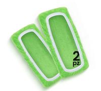 HOUSY Panni Cattura Polvere compatibili con Swiffer Mop - Cuffiette in Spugna Microfibra per Scopa Lavapavimenti (2 Pezzi Verdi, Unica)