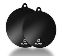 HOUSY Protezione Piano Induzione Antigraffio e Resistente al Calore - Set Tappetini Sottopentola e Copri Piano Induzione in Fibra di Vetro Lavabile e Sicura per la Cucina (2 Pezzi)