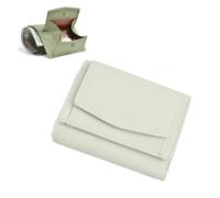 Houtangduty Mini Wallet, Folding Mini Wallet, Houtndguter Genuine Leather RFID Blocking Card Holder Organizer Pocket, for Woman (#20)