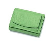 Houtangduty Mini Wallet, Houtndguter Rfid Wallet, Houtang Walle, Blocking Card Holder Organizr with Coin Pouch bag (Light Green)