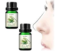 HOUXIANDOU Sci-Effect Olio Modellante per Il Sollevamento del Naso, Olio Essenziale per La Rinoplastica Intensificato al Naso, Olio Essenziale per La Riparazione Professionale del Naso (2 pz)