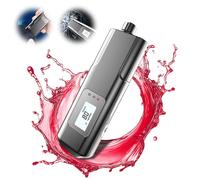 HouYa-Tec Etilometro Multifunzionale,Etilometro Portatile Certificato,Funzioni di Rottura e Taglio dei vetri,Alcol Test con LED ad Alta Definizione e Chip ad Alta Sensibilità