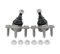HouYeen Giunti a sfera anteriore inferiore destro e sinistro con dadi per Au-di A3 Q2 Q3 Sea-t Alhambra Ateca Leon ST Sko-da Karoq Kodiaq MK1 Octavia Superb MK3 V-W Arteon CC Passat Alltrack B7 B6