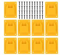 HouYeen Supporto a parete Strumento Staffa Gancio di Stoccaggio per Dewalt 18 V Power Electric Tool Van Drill Driver Batteria Li-Ion Dock Holder