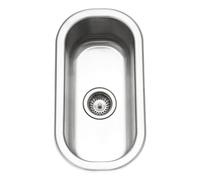 HOUZER CS-1105-C Club - Lavello da bar con accessori, in acciaio INOX