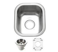 HOUZER CS-1307-C Club - Lavello da bar con accessori, in acciaio INOX